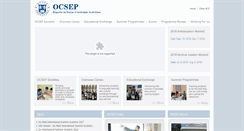 Desktop Screenshot of ocsep.com