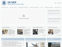 Tablet Screenshot of ocsep.com